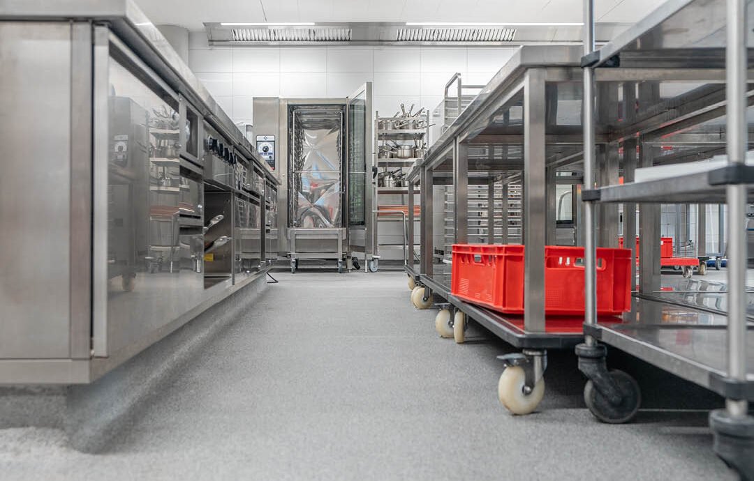 იატაკი საკვები ინდუსტრიისთვის